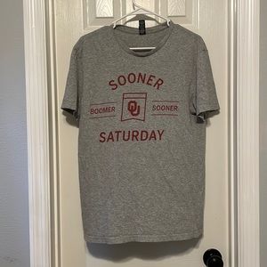 University of Oklahoma Sooner Saturday Grey TShirt